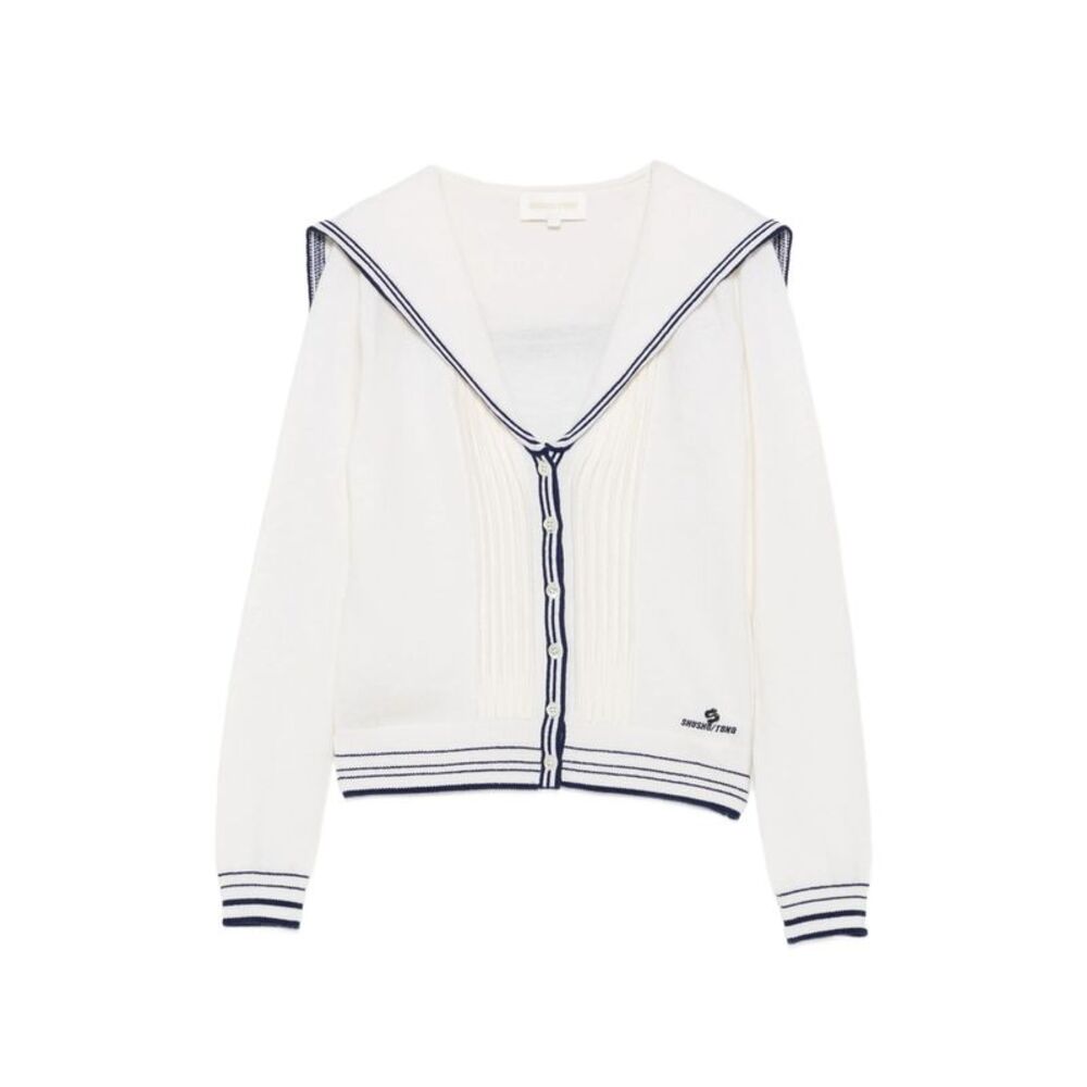 Shushu/Tong White Knitwear - Cardigans Women